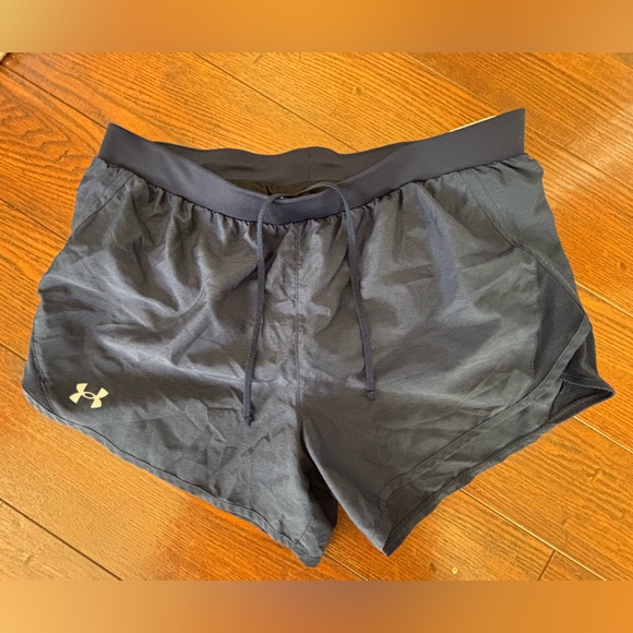 Under Armour Pants - Under Armour Women's navy Athletic Running Shorts Large